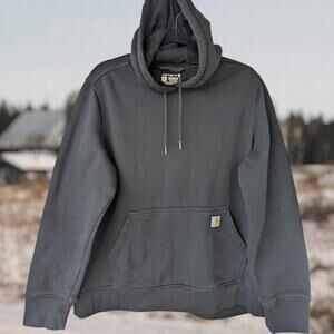 Carhartt Relaxed Fit Women's Plus 1X Black Hoodie Pullover Sweatshirt oversized